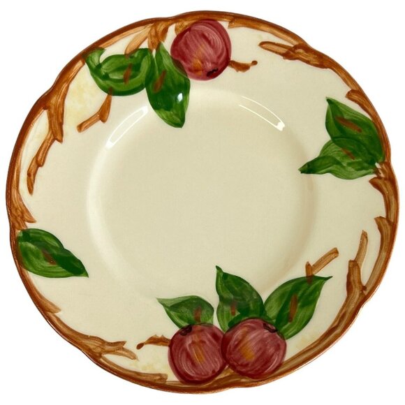 3 Franciscan Apple Bread and Butter Plates 6 3/8 Inch Mark USA Set Lot Vintage - Picture 4 of 8